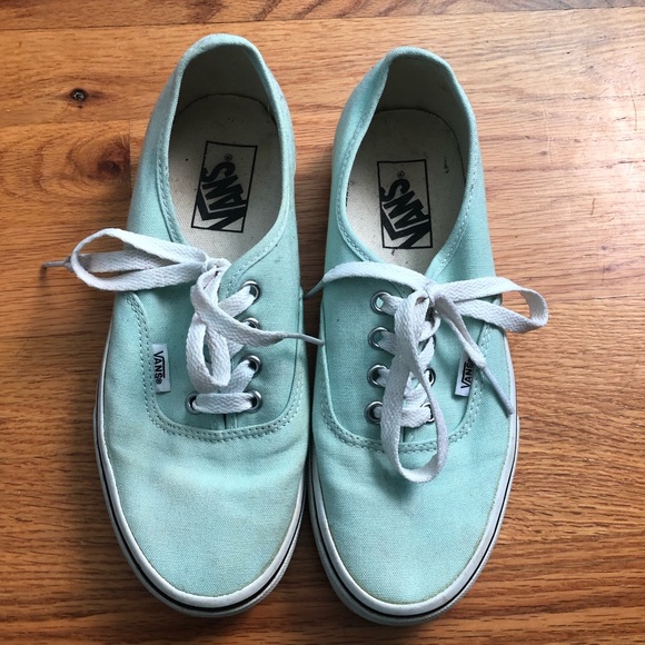 Mint Authentic Vans - Picture 1 of 2
